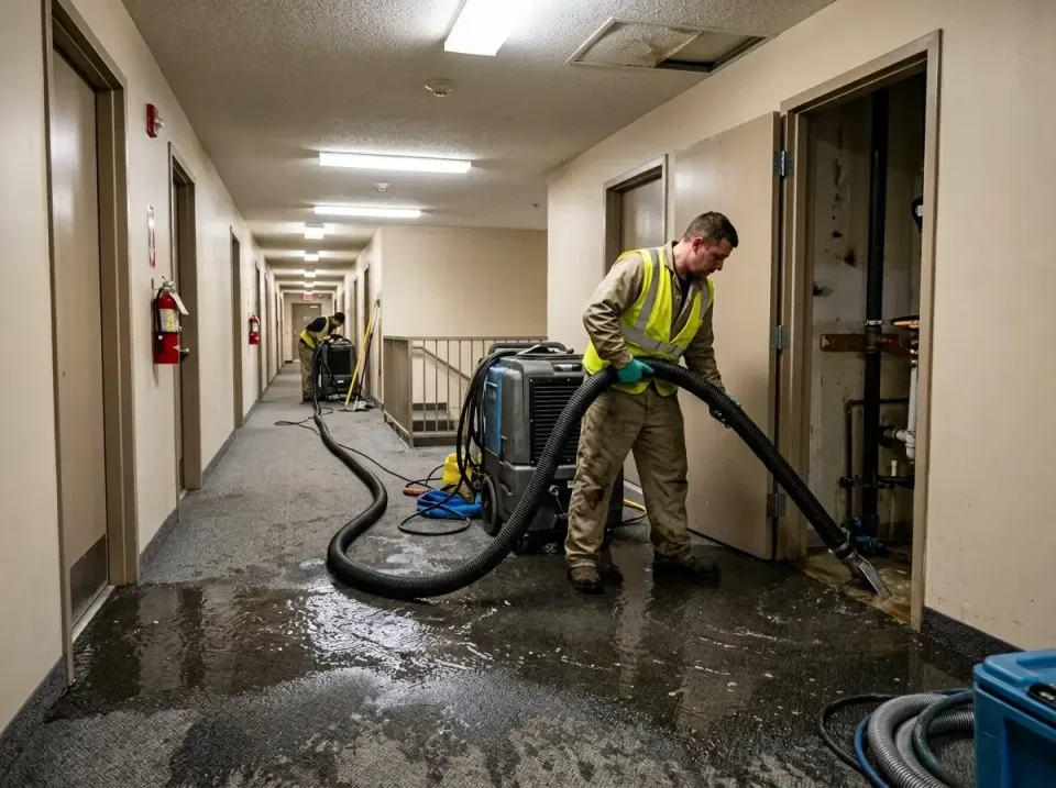 multi-unit-apartment-hallway-f-005 — frequently asked questions, Emergency Burst Pipe Water Extraction & Removal in Atwater,…